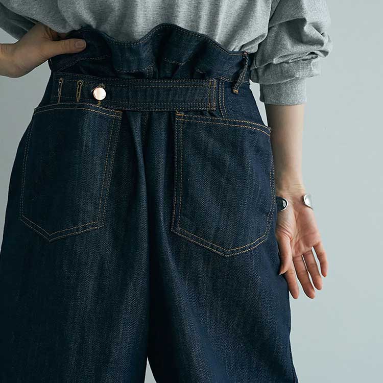 TUCK DENIM（デニムパンツ）｜marjour（マージュール）のファッション