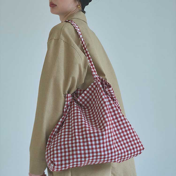 marjour�i�}�[�W���[���j�̃V���b�v�j���[�X�u�yRESTOCK�zGINGHAM CHECK MY BAG�v