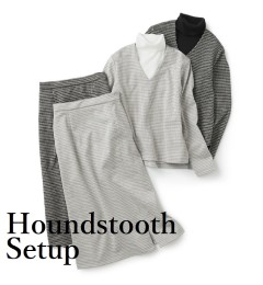 NEWYORKER（ニューヨーカー）のショップニュース「【NEWYORKER】Houndstooth Setup」