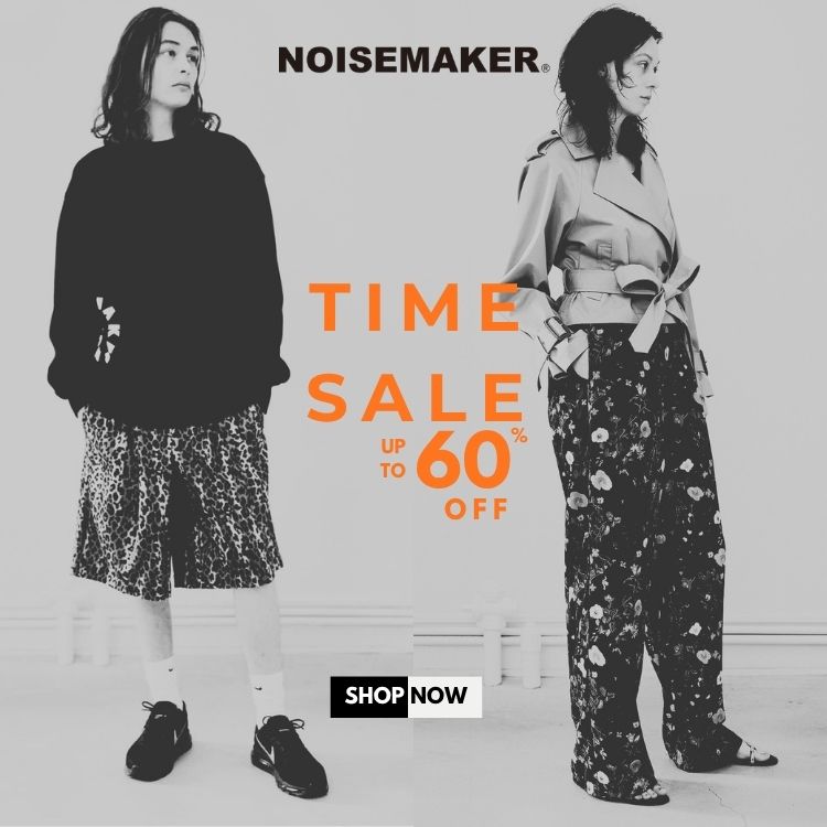 NOISE MAKER�i�m�C�Y���[�J�[�j�̃V���b�v�j���[�X�uTIME SALE upto60��OFF�I�v