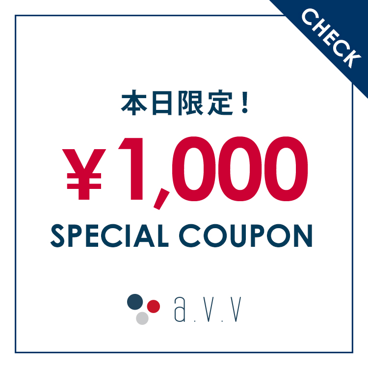 a.v.v�i�A�[�E���F�E���F�j�̃V���b�v�j���[�X�u�y1,000�~OFF�z�{������I�N�[�|���z�z���I�v