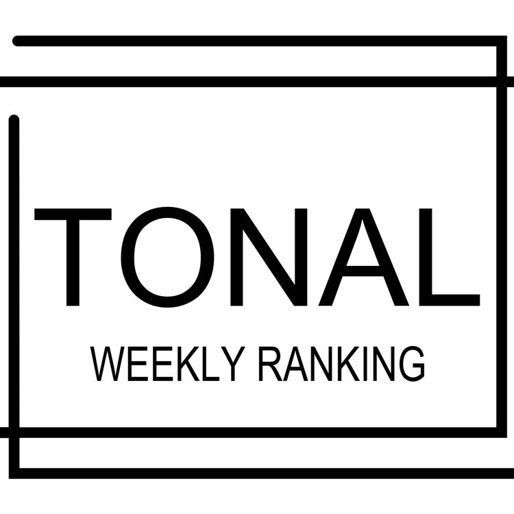 TONALig[ij̃Vbvj[XuyTONALzWEEKLY RANKING v