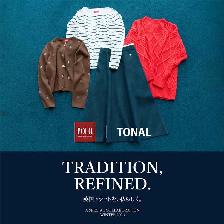 TONAL�i�g�[�i���j�̃V���b�v�j���[�X�u�yPOLO BCS×TONAL�z�R���{���[�V�����A�C�e���v
