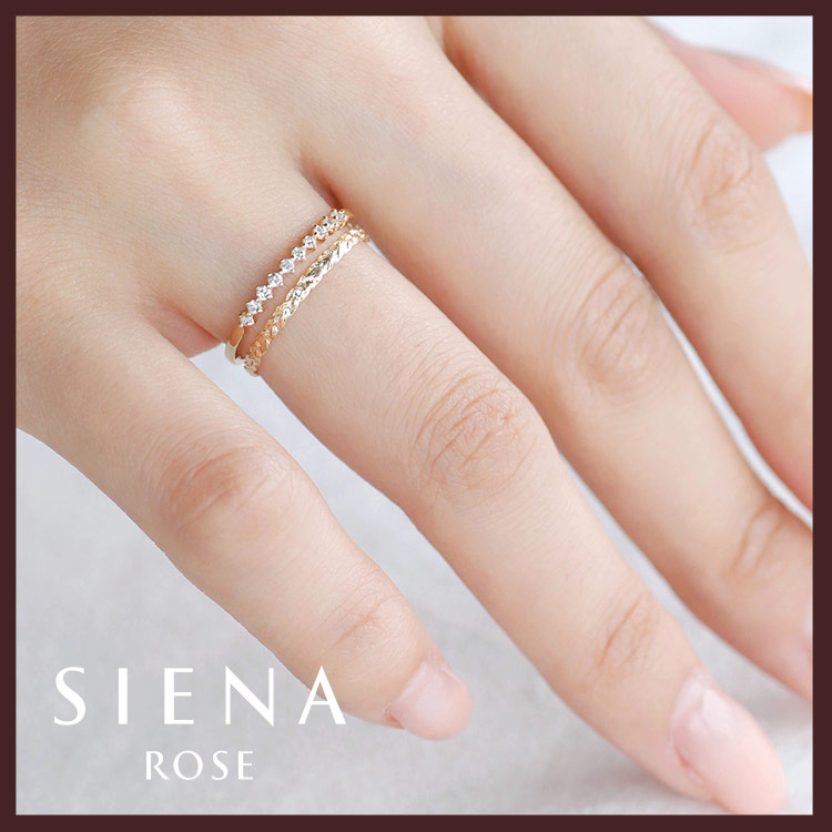 Dainty・リング[ねじねじ]（リング）｜SIENA ROSE（シエナロゼ）の