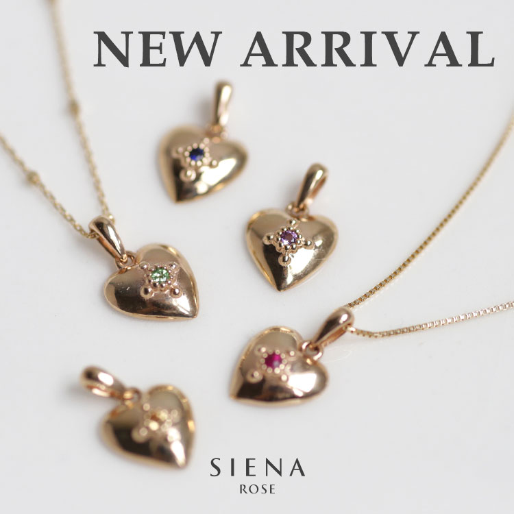 【爆買い！】 ハートチャーム[ルビー]（チャーム）｜SIENA ROSE（シエナロゼ アクセサリー