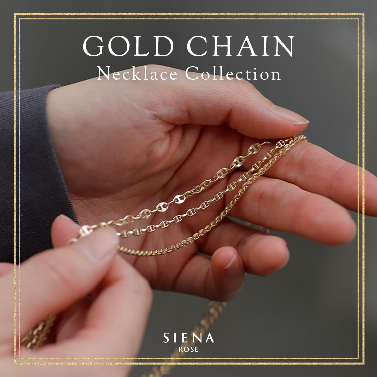 チェーンネックレス［ロロマリーナ］（ネックレス）｜SIENA ROSE