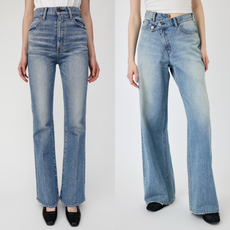 超美品 MOUSSY マウジー 金箔ストレートデニム ゴールド 24インチ ♡moussy パウダーデニム 24インチ♡NudieJeans DIESEL - メルカリ