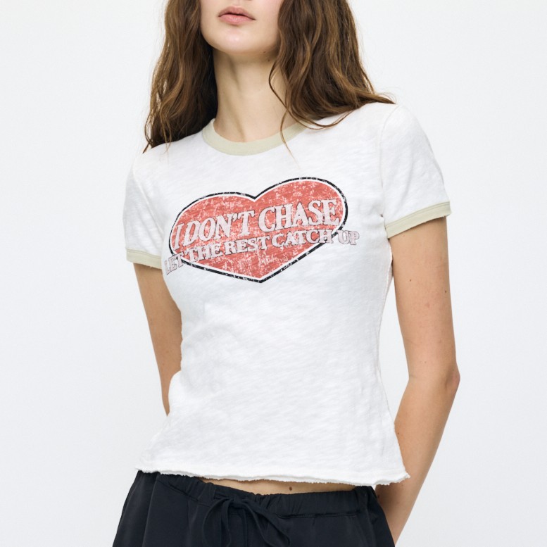 MOUSSY�i�}�E�W�[�j�̃V���b�v�j���[�X�u�yMOUSSY�z�n�[�g�̃O���t�B�b�N���S�����݊���II DON'T CHASE RINGER T�V���c�v