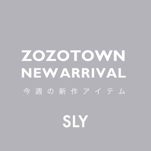 SLYiXCj̃Vbvj[XuyNEW ARRIVALzSLY̍T̐VЉv