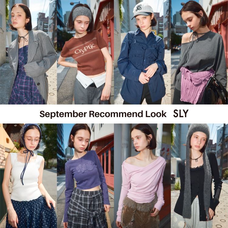 SLYiXCj̃Vbvj[XuySLYzSEPTEMBER RECOMMEND LOOKv