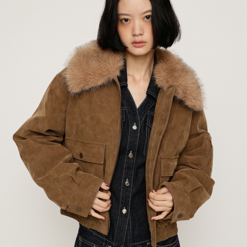 26AW受注会大人気アウター！】WASHED PUFFER BZ ウォッシュドパッ
