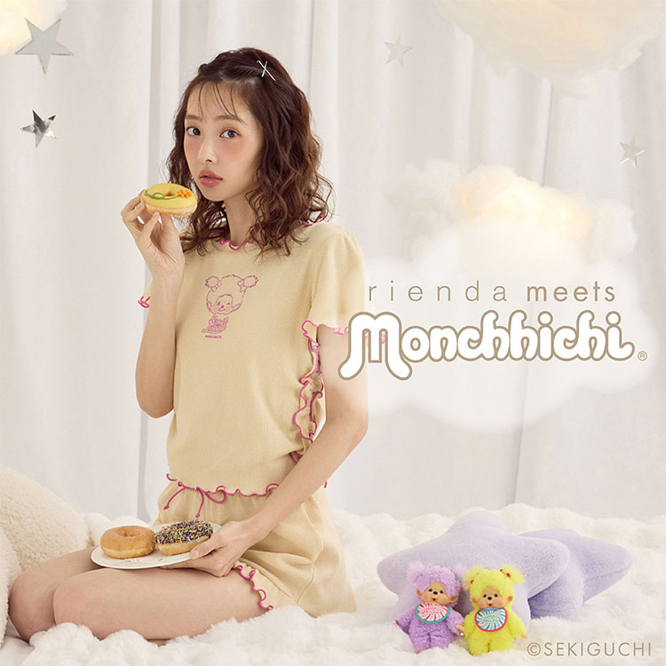 rienda�i���G���_�j�̃V���b�v�j���[�X�u�yCollaboration item�zrienda meets Monchhichi�v