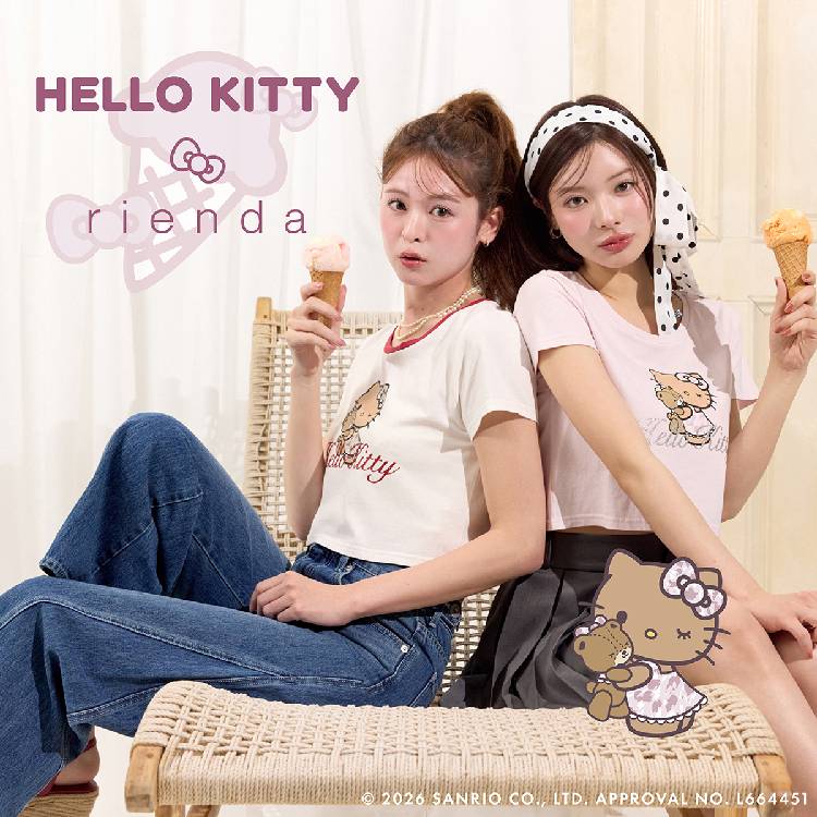 rienda�i���G���_�j�̃V���b�v�j���[�X�u�y6/12(��) �����zHELLO KITTY�brienda�v