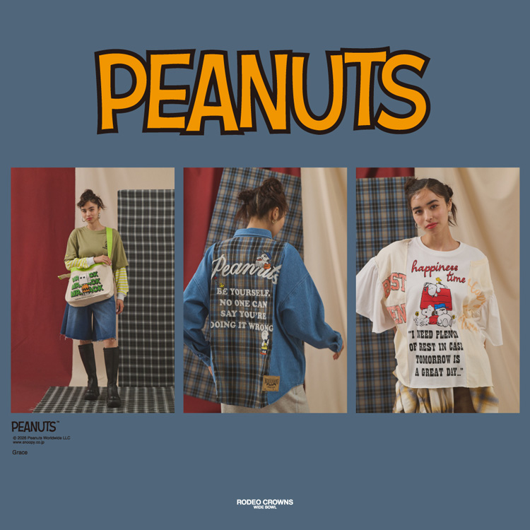 RODEO CROWNS WIDE BOWL�i���f�I�N���E���Y���C�h�{�E���j�̃V���b�v�j���[�X�u26�fs PEANUTS×RCWB�v