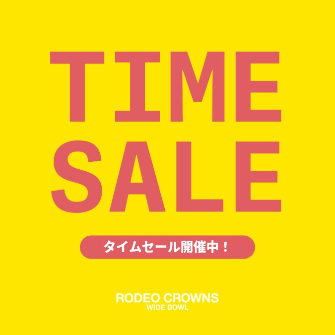 RODEO CROWNS WIDE BOWL�i���f�I�N���E���Y���C�h�{�E���j�̃V���b�v�j���[�X�u�y�Z�[���zTIME SALE ! !�v