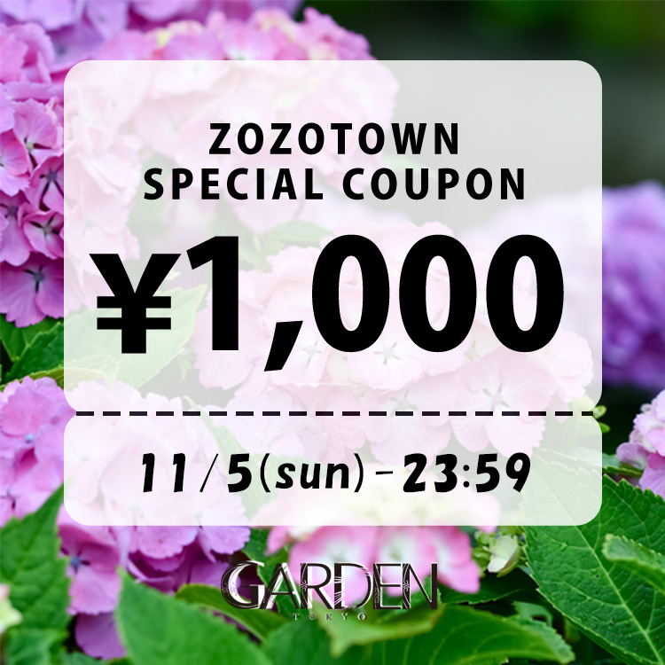GARDEN TOKYOiK[f@gELEj̃Vbvj[XuyGARDENTOKYOz6/221,000~N[|zzv