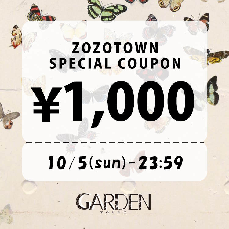 GARDEN TOKYOiK[f@gELEj̃Vbvj[XuyGARDEN TOKYOz10/51,000~N[|zzv