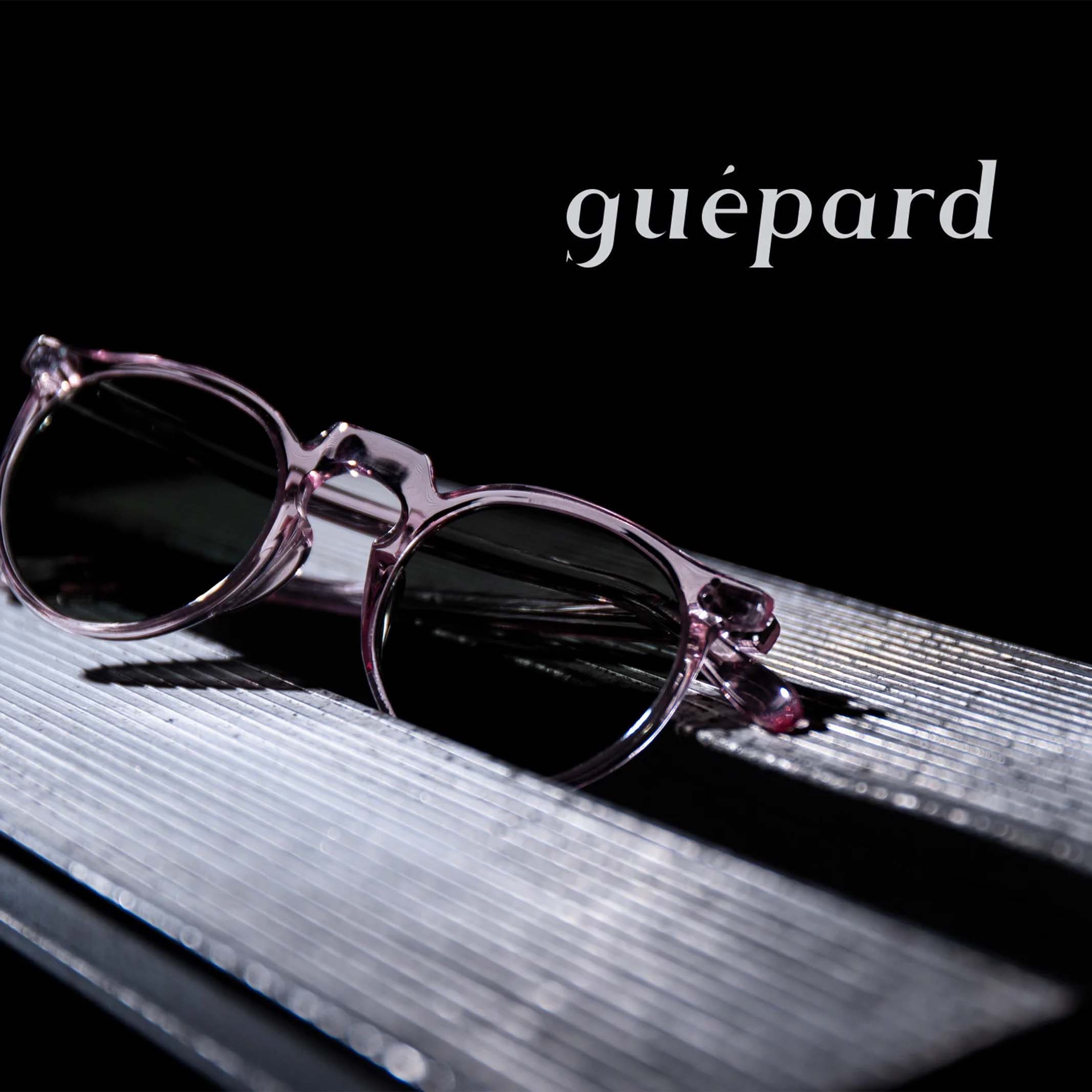 週末セール！guepard ギュパール メガネケース付きサングラス 美品