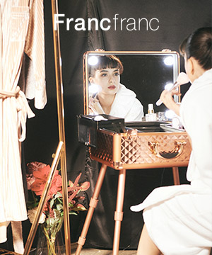 フランフランFrancfranc ヴァリーズ ハリウッドボックス L ホワイト