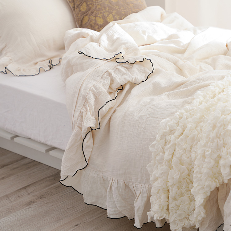FranceBed 綿100% 掛け布団カバー 2セット 150x210cm FranceBed 綿100% 掛け布団カバー 2セット 150x210cm