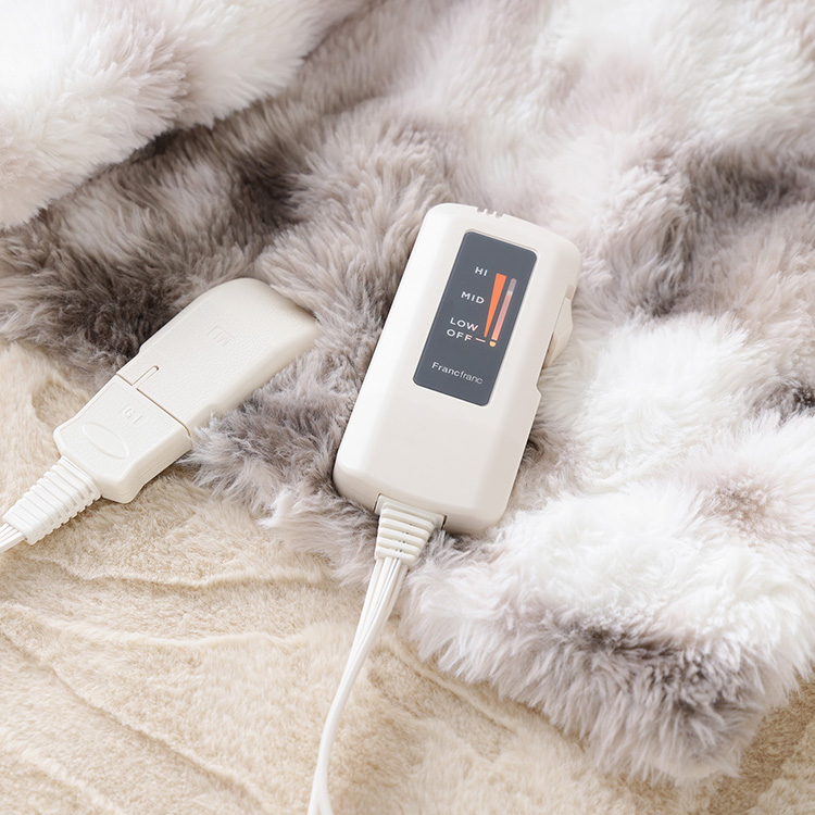 セール】ヒーター付き2WAY パーソナルカーペット ピンク（生活家電