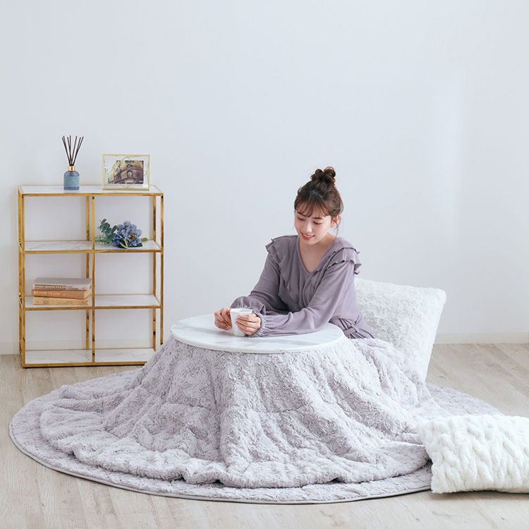 オンラインショップ限定】ポコモコファー こたつブランケット 2400