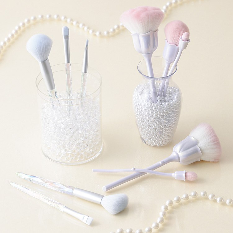 ブロンシュ LEDコンパクトミラー シルバー（手鏡/メイクミラー