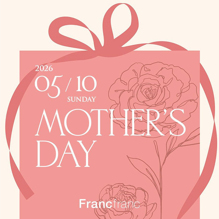 Francfranc�i�t�����t�����j�̃V���b�v�j���[�X�u�yFrancfranc�z��̓��ɂ������߂̃L゙�t�g�����Љ� �v