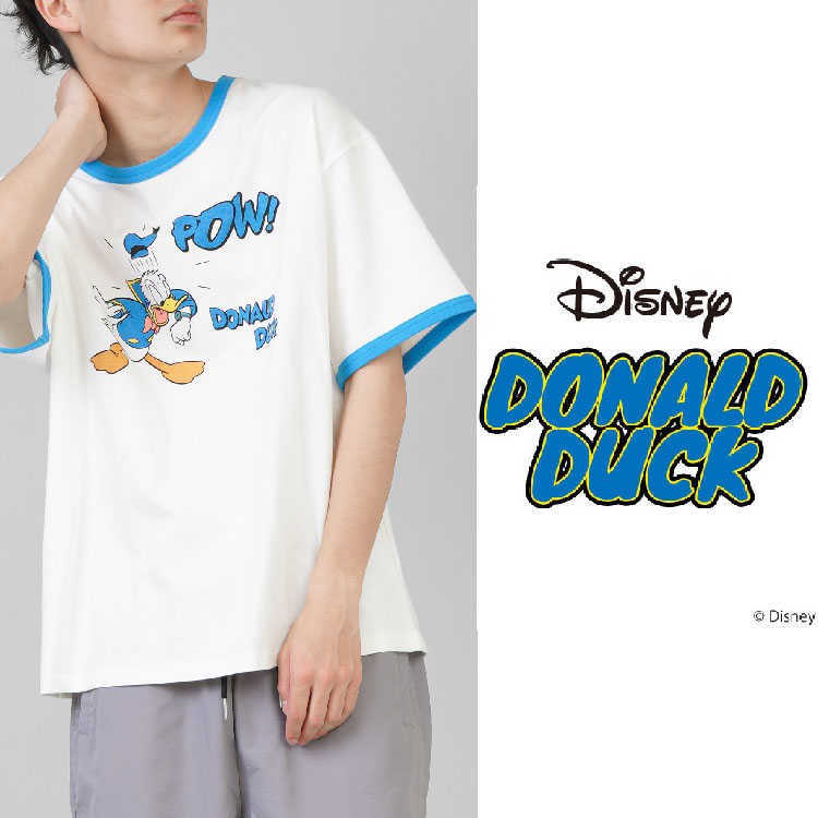 Spinns スピンズのトピックス スピンズ別注 Disney ディズニー ドナルドダックtee Zozotown