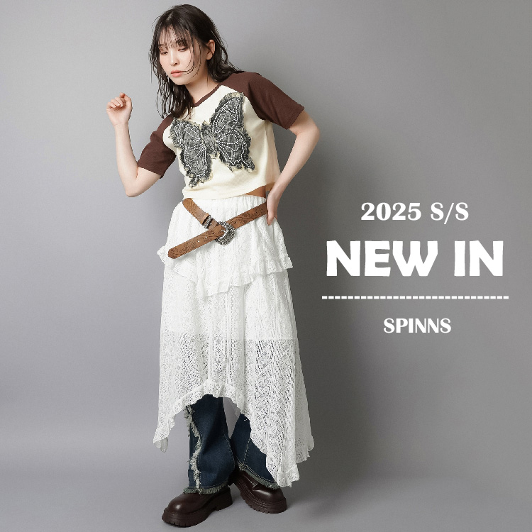 SPINNSiXsYj̃Vbvj[XuyWOMENzT̐V/2025 S/S NEW ARRIVALv