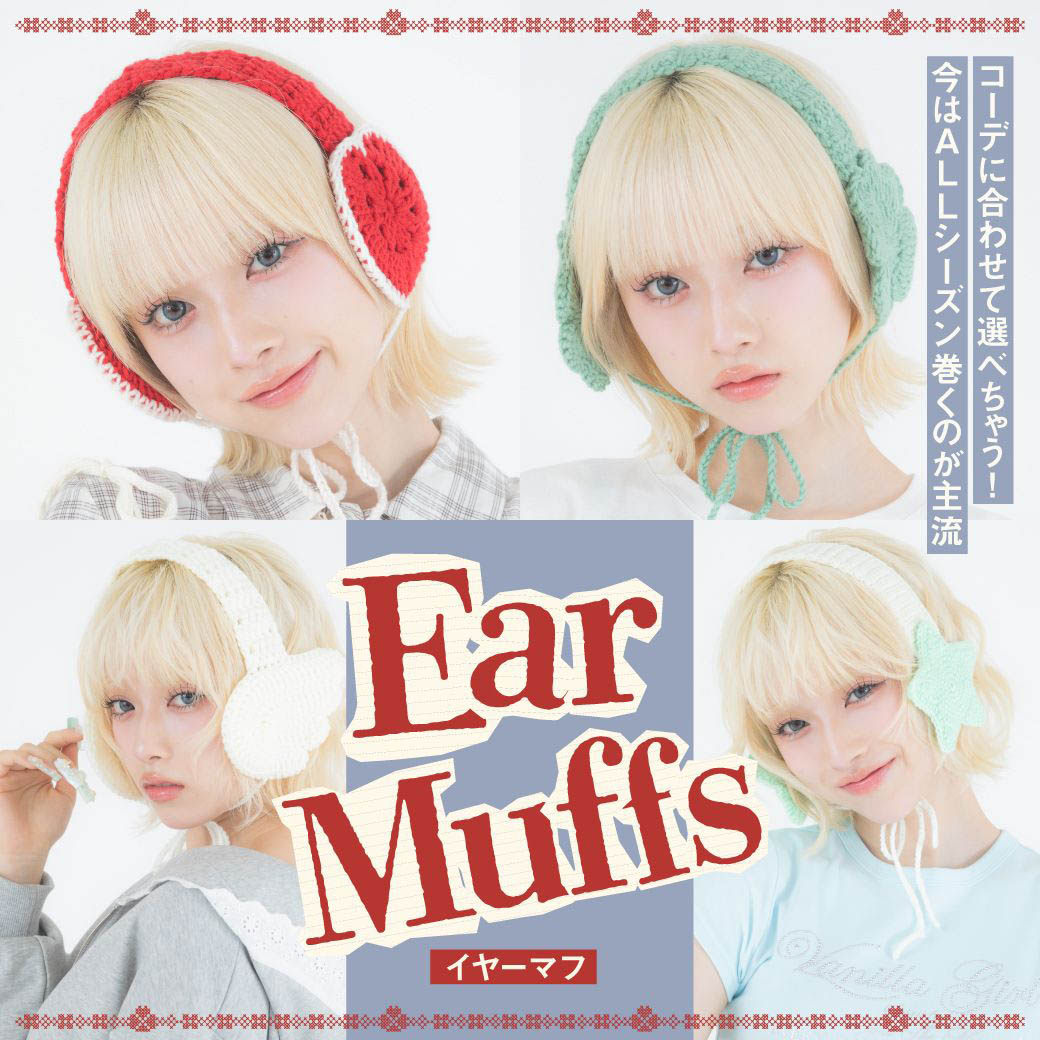 SPINNSiXsYj̃Vbvj[XuyWOMENzSPINNS Ear Muffs/C[}tWv