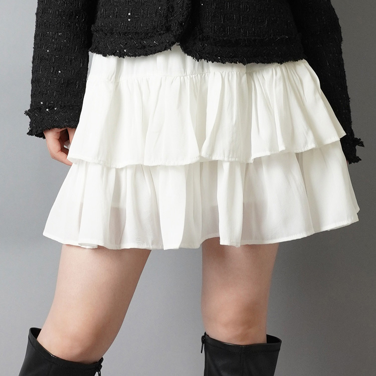 SPINNS�i�X�s���Y�j�̃V���b�v�j���[�X�u�_�݂�Ȃ��I��No.1�X�J�[�g�^�y�₩�ȑf�ނŁA�ӂ�������� 2�F�W�J/�t�����e�B�A�[�h�~�j�X�J�[�g�v