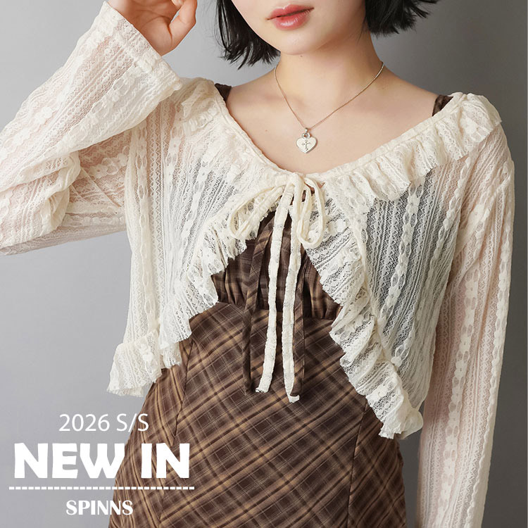 SPINNS�i�X�s���Y�j�̃V���b�v�j���[�X�u�ySPINNS WOMEN�z�_NEW ARRIVAL�^���邾���ŋC�����オ��I�t�Ă̐V��o���v