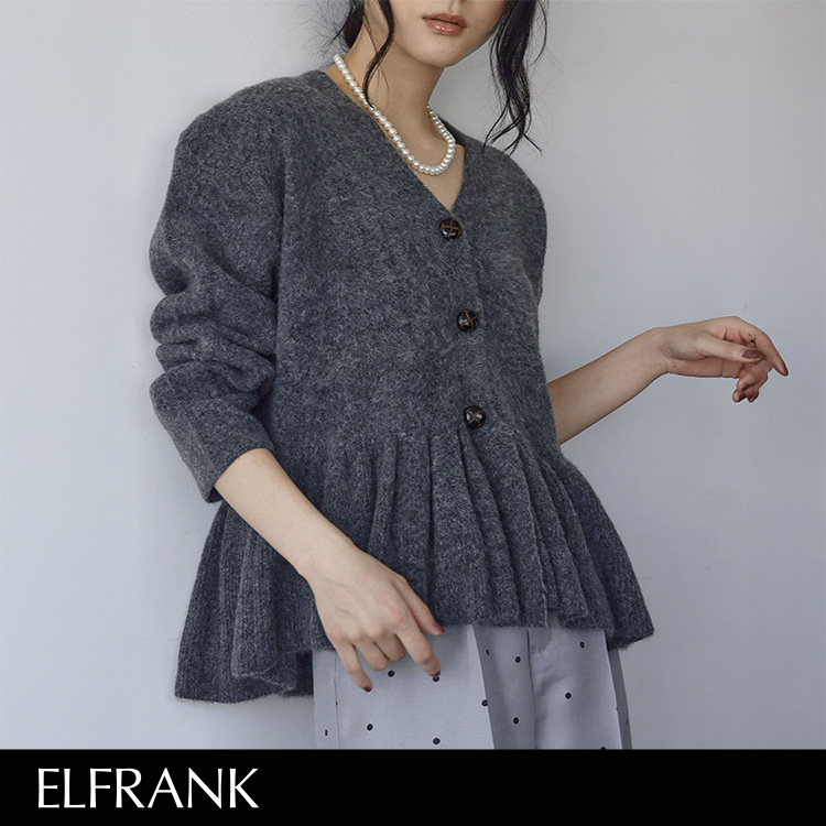 新品 2025AW シープボアVネックジャンパースカートワンピース 2025AW