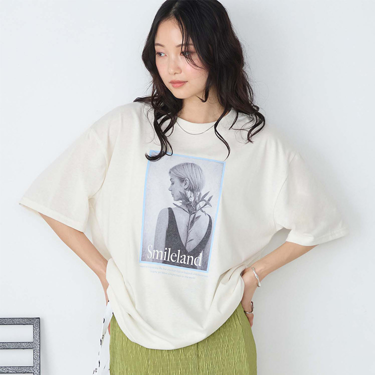 【かわいい⭐FRAYI.D】オフホワイト　カットソー　サイズF FRAY I.D - 【かわいい⭐FRAYI.D】オフホワイト カットソー サイズFの