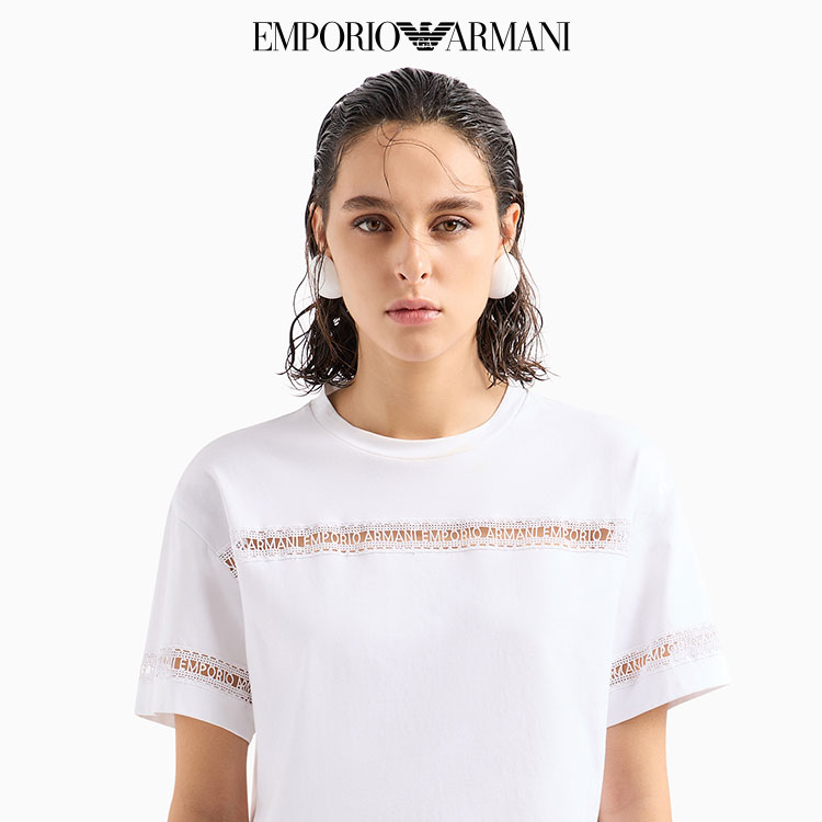 EMPORIO ARMANI｜エンポリオ アルマーニのトピックス「【WOMEN】今すぐ着たいサマーTシャツ《EMPORIO ARMANI》」 -  ZOZOTOWN