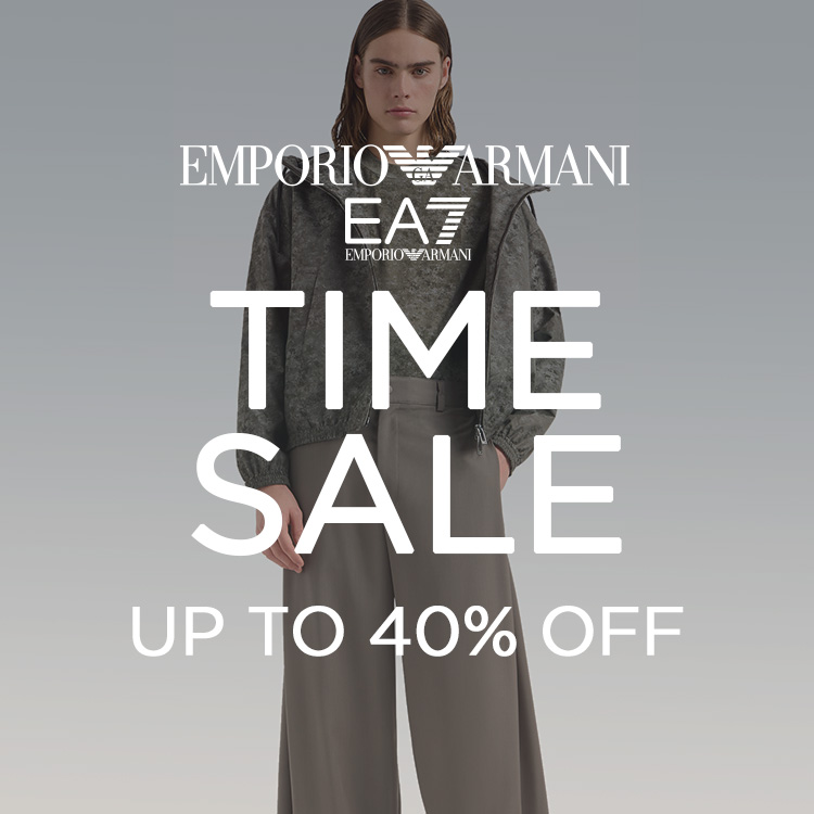 EMPORIO ARMANI｜エンポリオ アルマーニのトピックス「【MEN】TIMESALE 