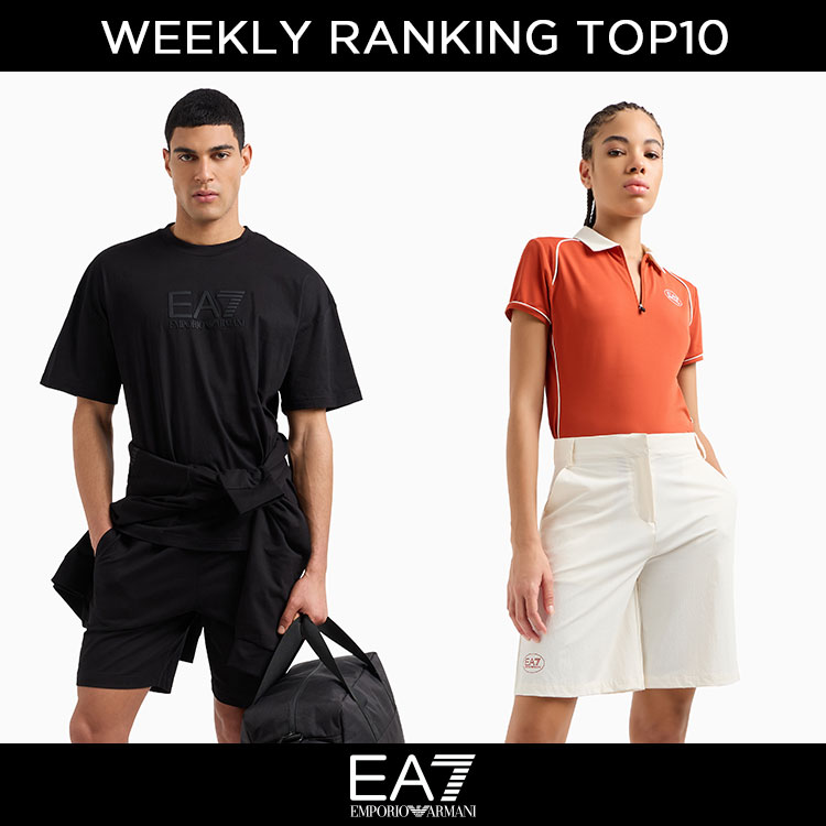 EMPORIO ARMANIiG|I A}[jj̃Vbvj[XuylCLOzEA7 TTOP10 (5/26`6/1)v