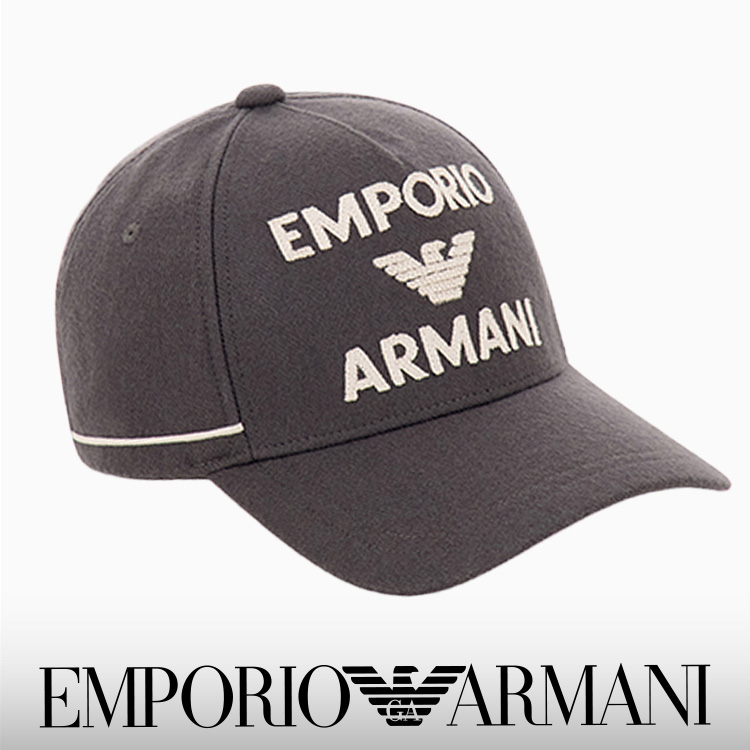 EMPORIO ARMANI�i�G���|���I �A���}�[�j�j�̃V���b�v�j���[�X�u�L���b�v���W�b�������΍􁕃A�N�Z���g�ɁsEMPORIO ARMANI / EA7�t�v
