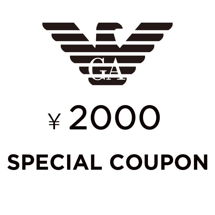 EMPORIO ARMANI�i�G���|���I �A���}�[�j�j�̃V���b�v�j���[�X�u������2000�~�N�[�|�����^�C���Z�[���J�Ò��I�yEMPORIO ARMANI��EA7�z �v