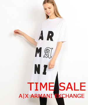 A X Armani Exchange アルマーニ エクスチェンジのトピックス おうちファッションに最適 人気のロゴtシャツワンピースも30 Off Zozotown