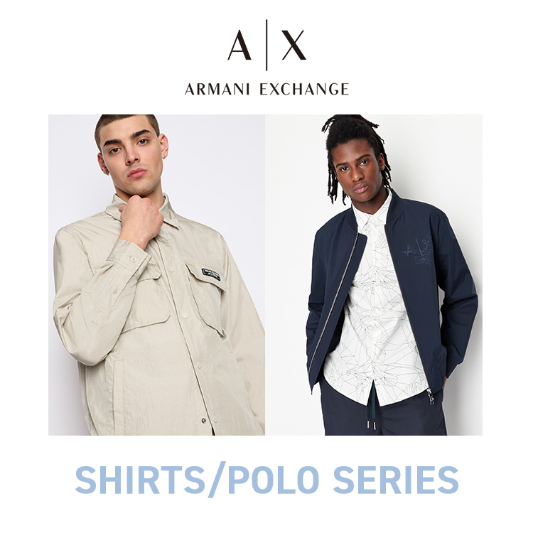 ARMANI exchange デザインシャツ