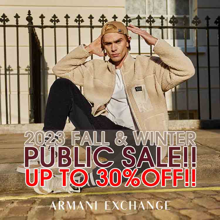 A|X ARMANI EXCHANGE｜アルマーニ エクスチェンジのトピックス「≪UP ...