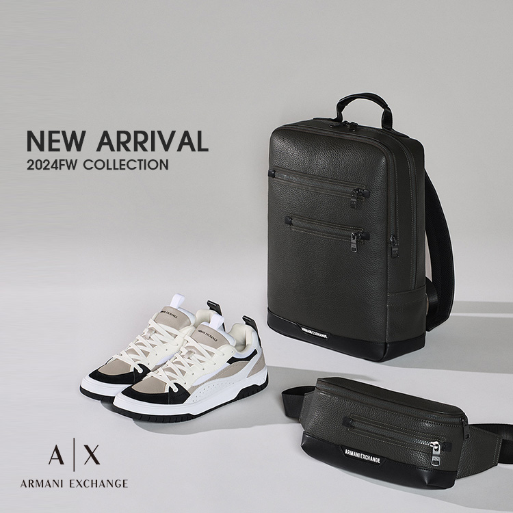 AX ARMANI EXCHANGE｜アルマーニ エクスチェンジのトピックス「＜New Arrival!!＞24FWコレクション新作紹介