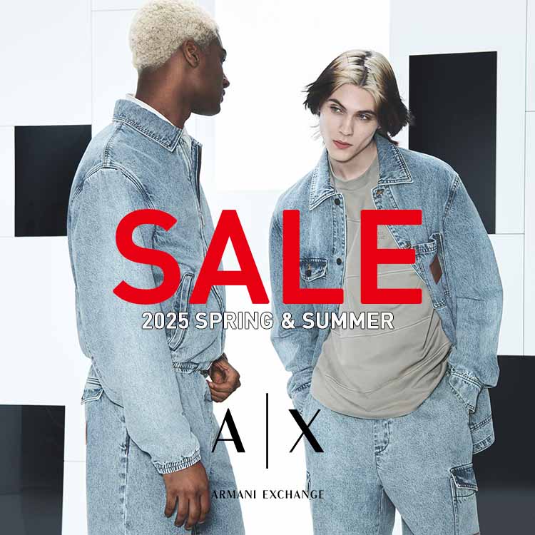 A|X ARMANI EXCHANGEiA}[j GNX`FWj̃Vbvj[XuUP TO 50%OFF !  vCX_E{ ! yA|X ARMANI EXCHANGEz v