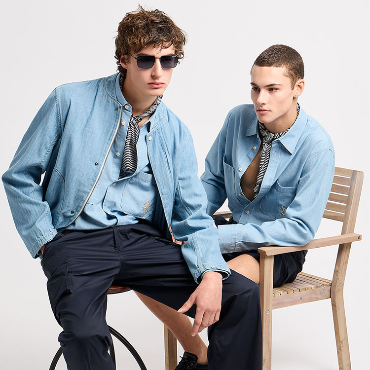 A|X ARMANI EXCHANGEiA}[j GNX`FWj̃Vbvj[XuA|X ARMANI EXCHANGE 2025FW COLLECTION / URBAN SAILORv