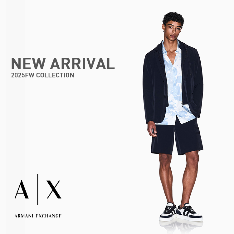 A|X ARMANI EXCHANGEiA}[j GNX`FWj̃Vbvj[XuNew ArrivalMEN 25FWRNVVЉIyA|X ARMANI EXCHANGEz v