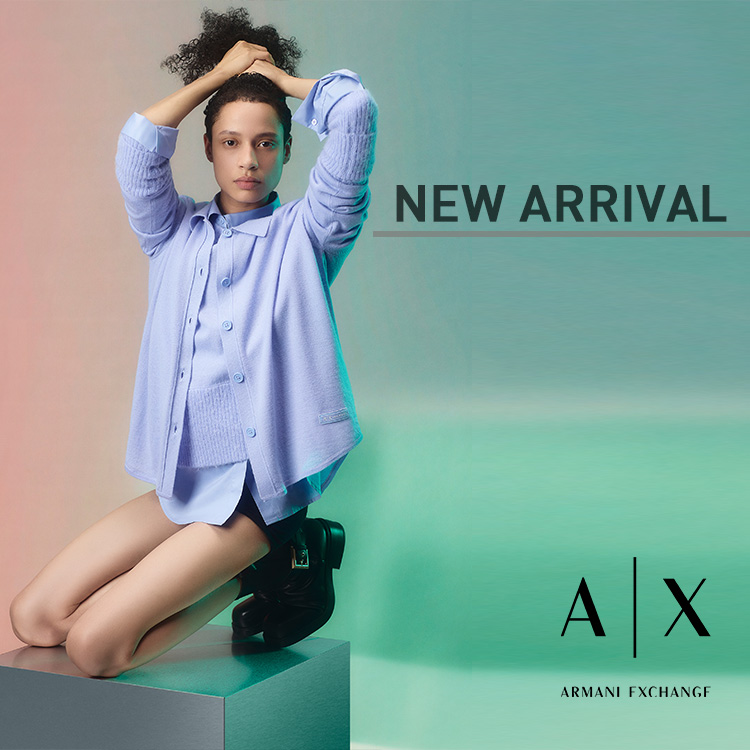 A|X ARMANI EXCHANGEiA}[j GNX`FWj̃Vbvj[XuNew Arrival25FWRNVVЉIyA|X ARMANI EXCHANGEz v
