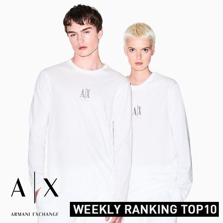 A|X ARMANI EXCHANGEiA}[j GNX`FWj̃Vbvj[XuWEEKLY RANKING YTOP10IyA|X ARMANI EXCHANGEz v