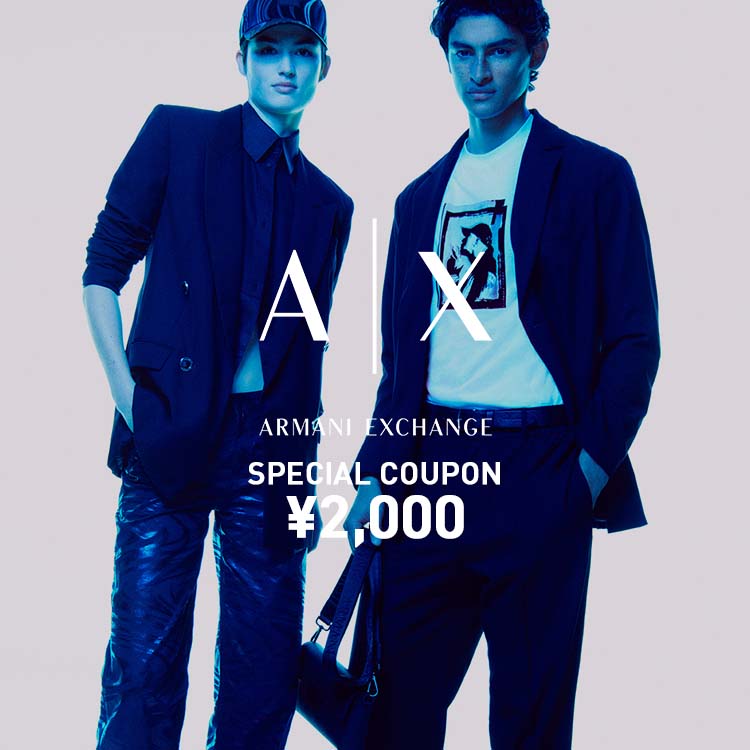 A|X ARMANI EXCHANGE｜アルマーニ エクスチェンジのトピックス「＜本日